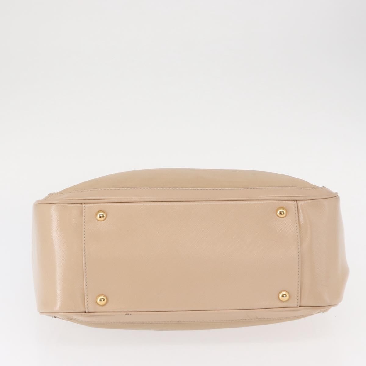 Salvatore Ferragamo Betulla Chain Tote Leather, BEIGE, LEATHER, Tote bag