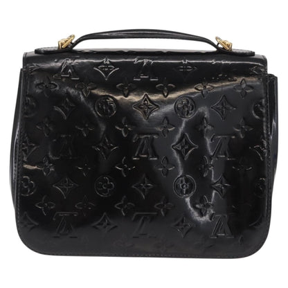 Louis Vuitton Mirada Handbag Monogram Vernis, BLACK, PATENT_LEATHER, Handbag