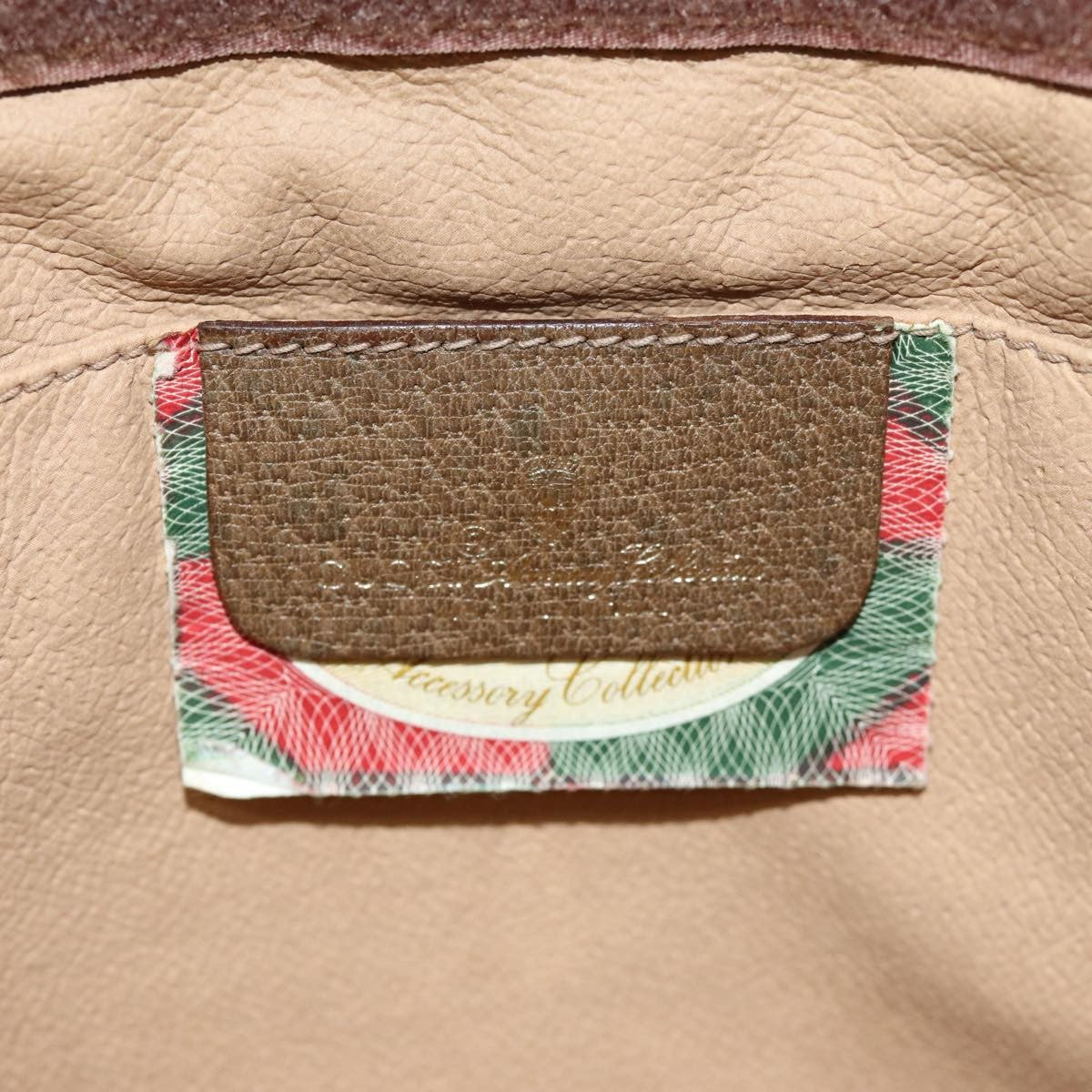 Gucci Sherry line pouch Canvas, Beige, Canvas, Clutch