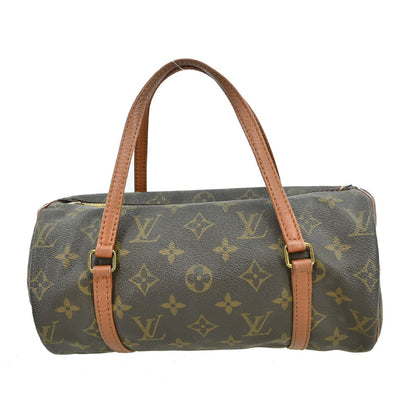 Louis Vuitton Papillon Handbag Monogram Canvas, BROWN, CANVAS, Handbag