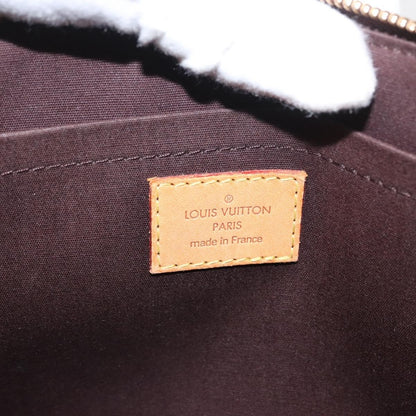 Louis Vuitton Rosewood Avenue Handbag Monogram Vernis, BURGUNDY, PATENT_LEATHER, Handbag