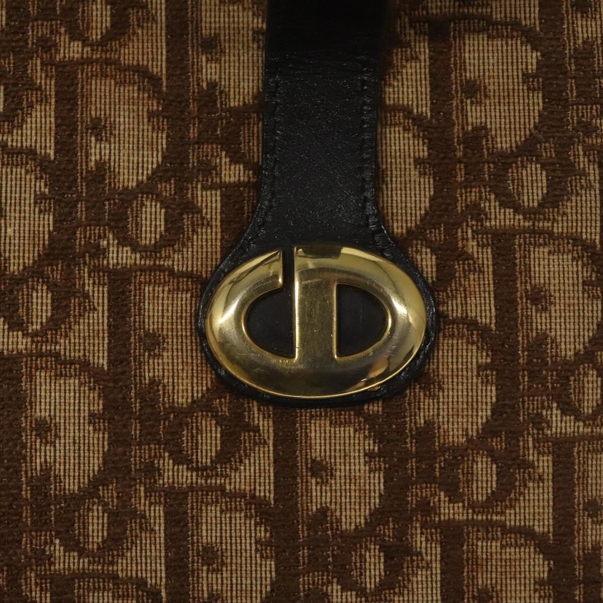 Christian Dior Trotter Canvas, BROWN, CANVAS, Tote bag