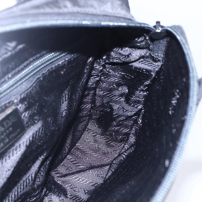 Prada Vintage Handbag Tessuto, Black, Nylon, Handbag