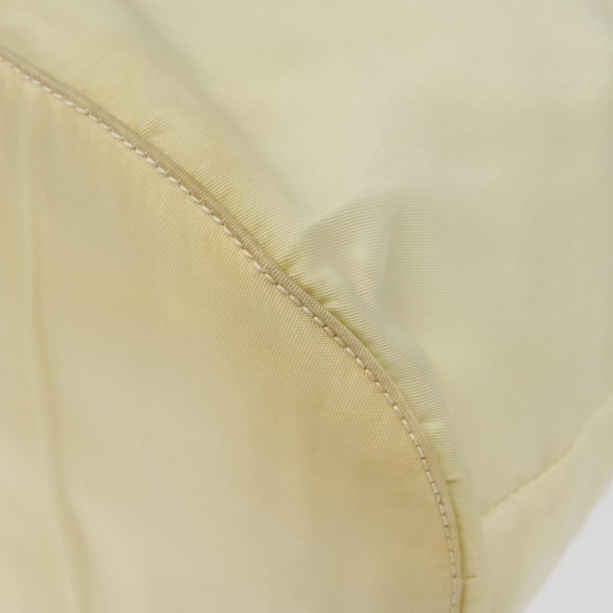 Prada Vintage Tote Tessuto, Ecru, Nylon, Tote Bag