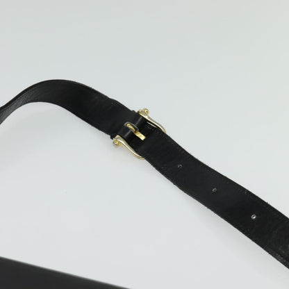 Celine Horse Carriage Shoulder bag Leather, BLACK, LEATHER, Shoulder bag