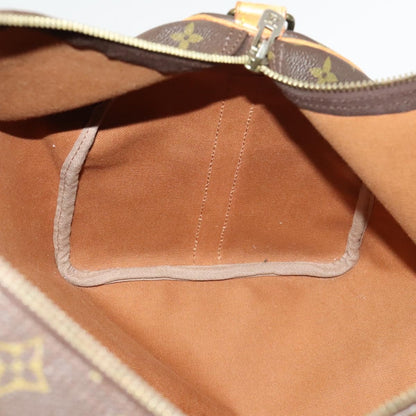 Louis Vuitton Keepall Bandouliere Bag Monogram Canvas, BROWN, CANVAS, Travel bag