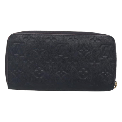Louis Vuitton Portefeuille zippy Monogramme Empreinte Monogramme Empreinte, NAVY, LEATHER, Wallets
