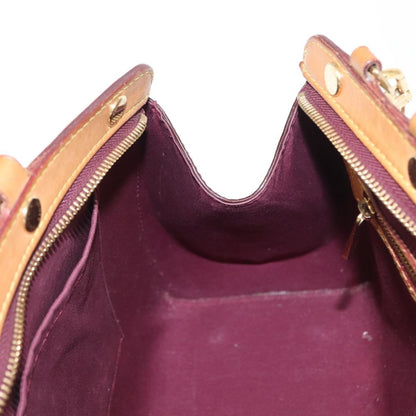 Louis Vuitton Brea Handbag Monogram Vernis, BURGUNDY, PATENT_LEATHER, Handbag