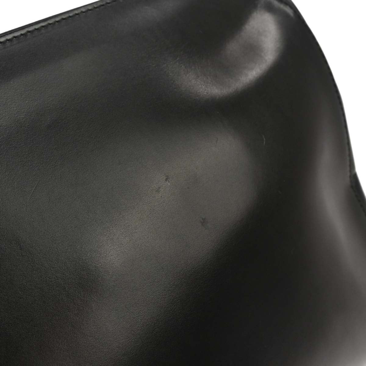 Prada Vintage Handbag Leather, BLACK, LEATHER, Handbag