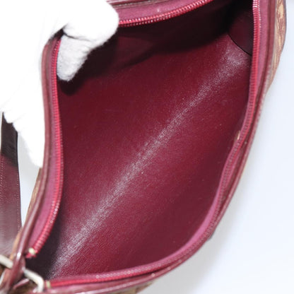 Christian Dior Vintage Trotter Shoulder Bag Canvas, RED, CANVAS, Shoulder bag
