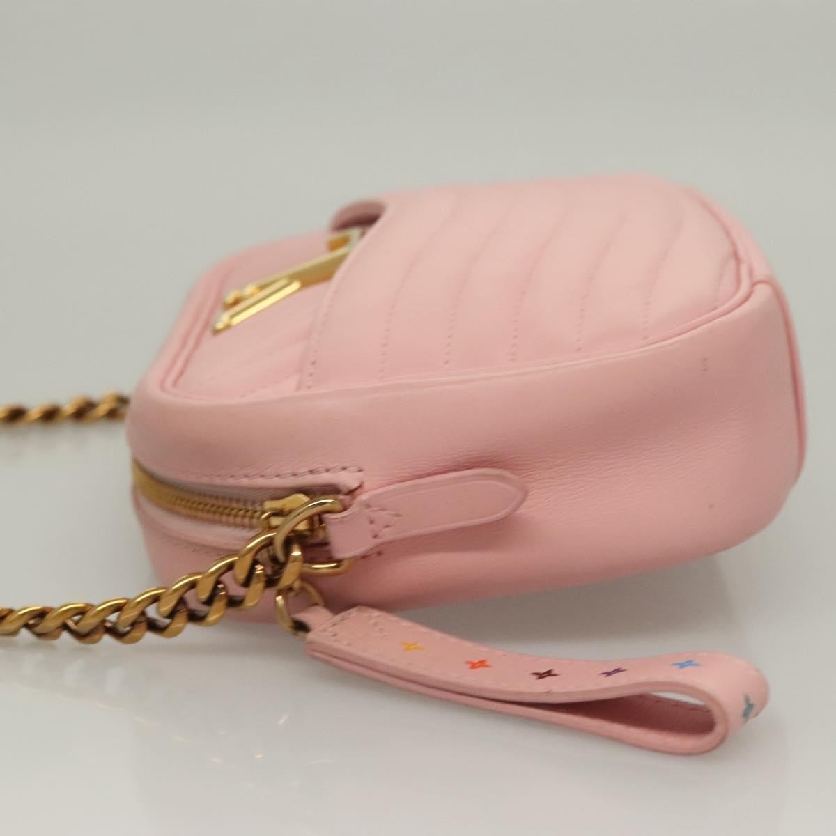 Louis Vuitton New Wave Camera Bag Quilted Leather, PINK, LEATHER, Crossbody bag