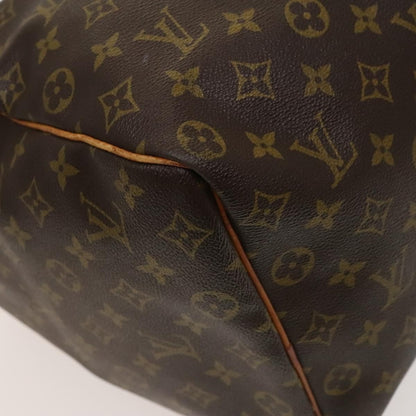 Louis Vuitton Keepall Bag Monogram Canvas, BROWN, CANVAS, Travel bag