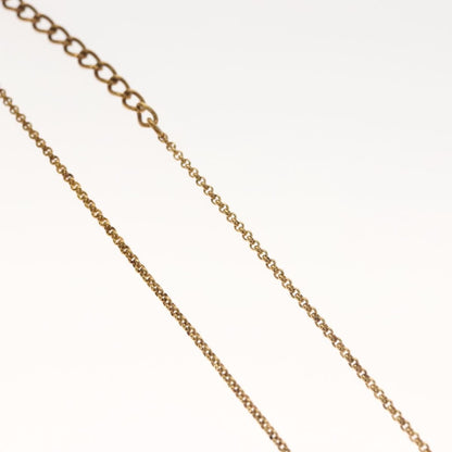 Christian Dior CD Pendant Necklace Gold-plated, GOLD, METAL, Necklace