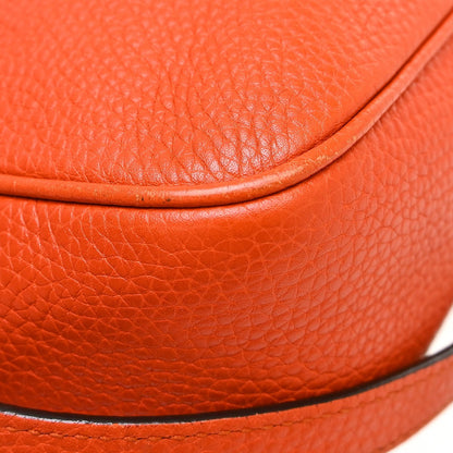 Gucci Soho Chain Crossbody Bag Leather, Orange, Leather, Shoulder Bag