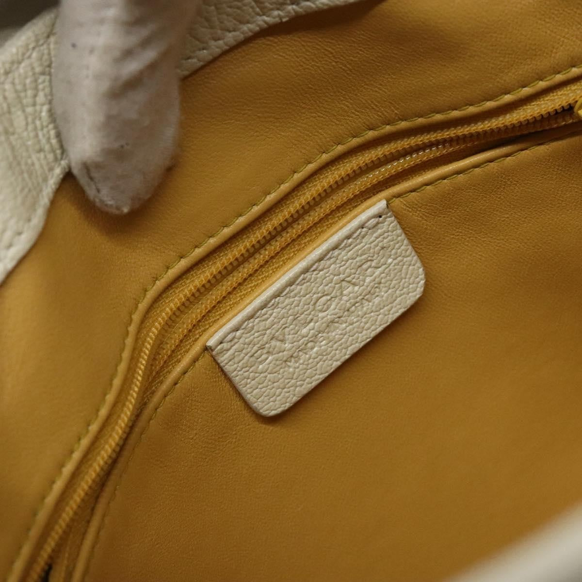 Bvlgari Chandra Top Handle Bag Leather, BEIGE, LEATHER, Shoulder bag