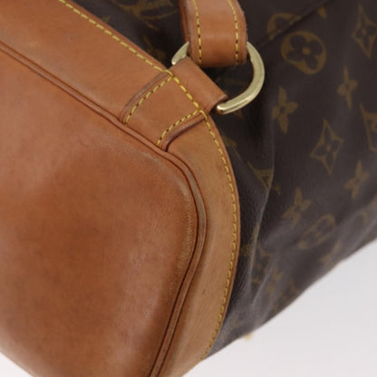 Louis Vuitton Vintage Montsouris Backpack Monogram Canvas, Brown, Canvas, Backpack