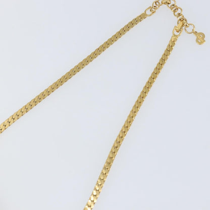 Christian Dior CD Logo necklace Metal, GOLD, METAL, Necklace