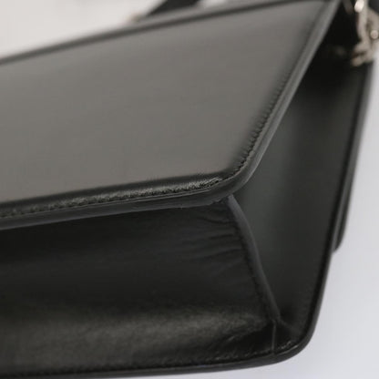 Givenchy 4G Chain Crossbody Bag Leather, BLACK, LEATHER, Crossbody bag