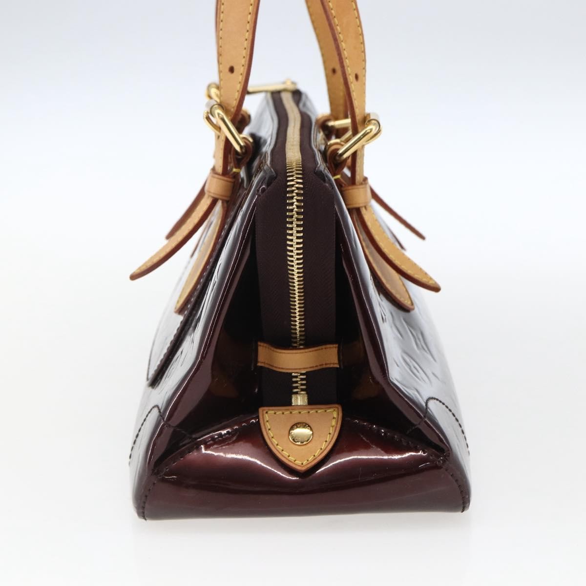Louis Vuitton Rosewood Avenue Handbag Monogram Vernis, BURGUNDY, PATENT_LEATHER, Shoulder bag