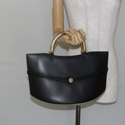 Bally Handbag Leather, BLACK, LEATHER, Handbag