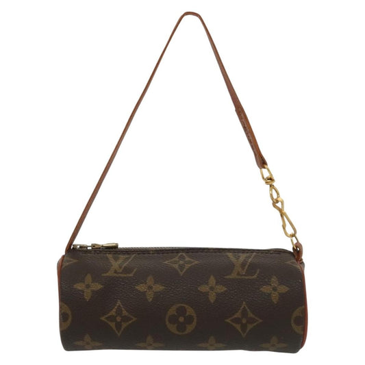 Louis Vuitton Papillon Pochette Monogram Canvas, BROWN, CANVAS, Handbag