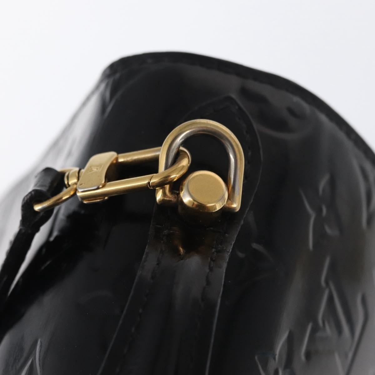 Louis Vuitton Mirada Handbag Monogram Vernis, BLACK, PATENT_LEATHER, Handbag
