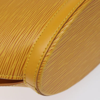 Louis Vuitton Saint Jacques Handbag Epi Leather, YELLOW, LEATHER, Handbag