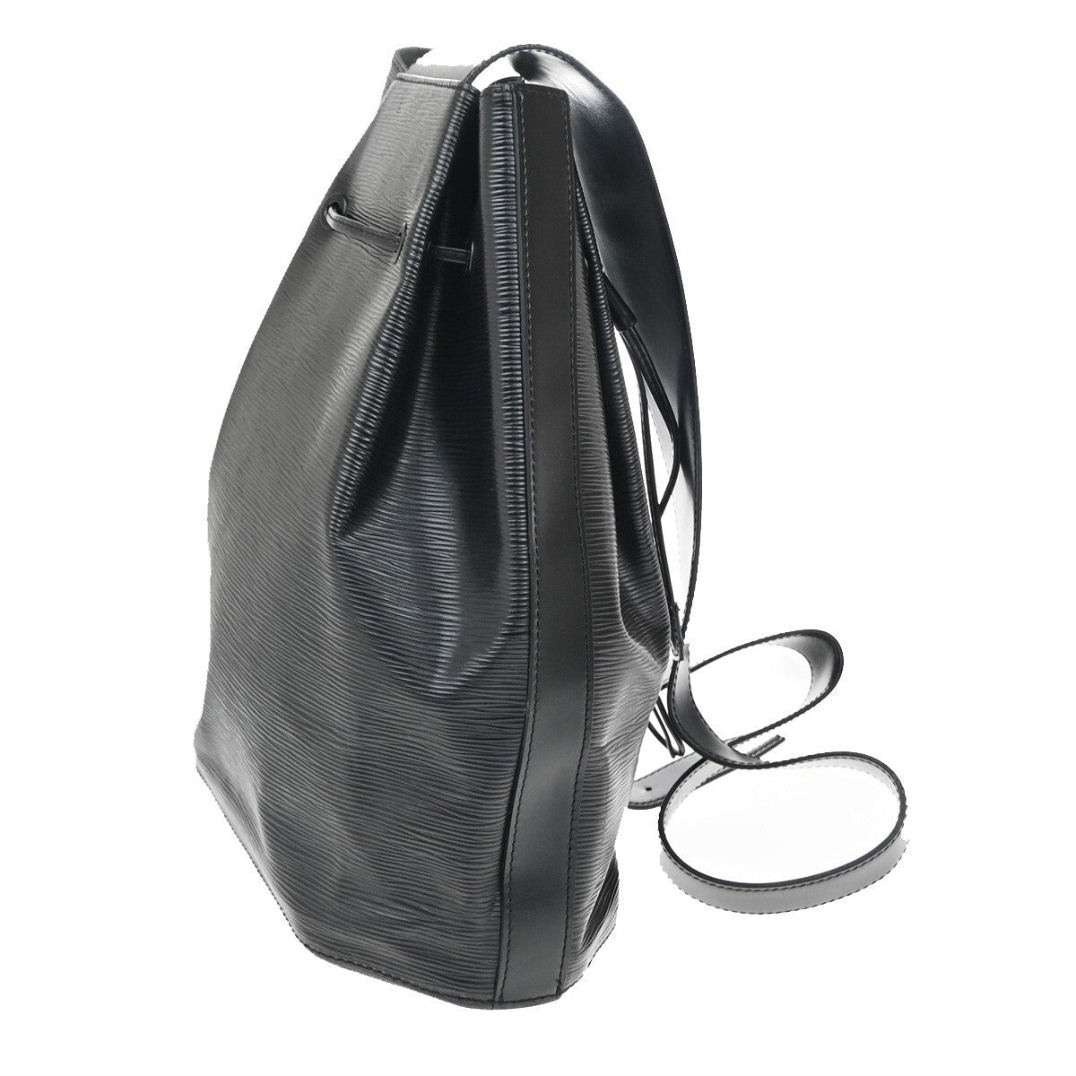 Louis Vuitton Vintage Sac d'Epaule Handbag Epi Leather, BLACK, LEATHER, Handbag
