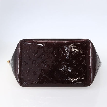 Louis Vuitton Bellevue Handbag Monogram Vernis, PURPLE, PATENT_LEATHER, Tote bag