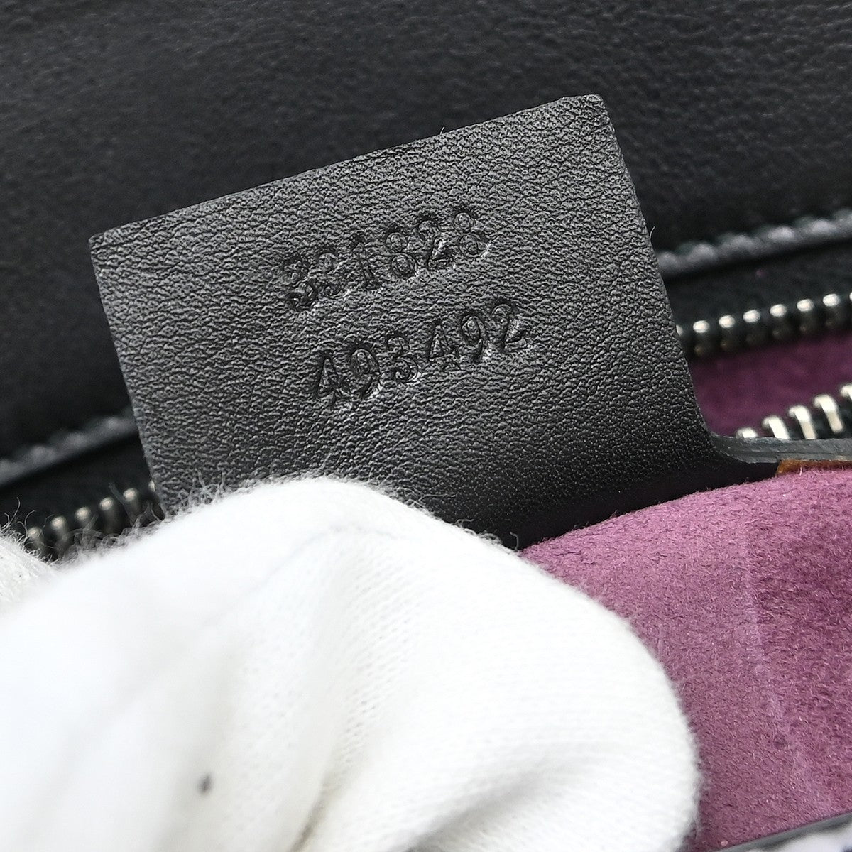 Gucci Lady Lock Satchel Leather, Black, Leather, Handbag