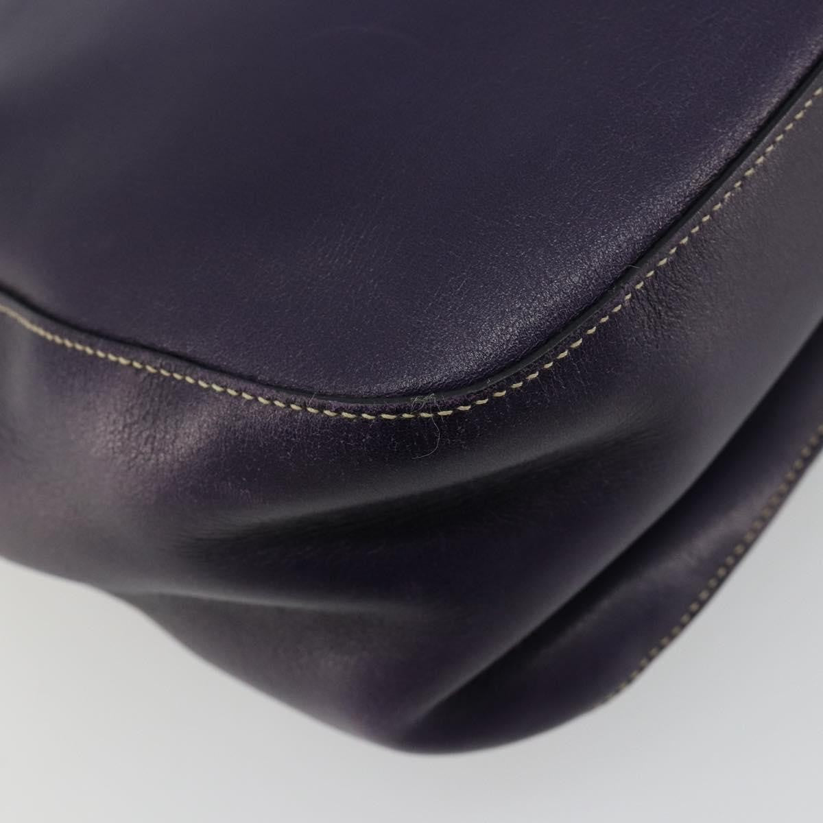 Prada Chain Shoulder Bag Leather, Purple, Leather, Handbag
