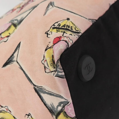 Chanel Ice Cream Sundae Shoulder Bag Printed Canvas, PINK, CANVAS, Shoulder bag