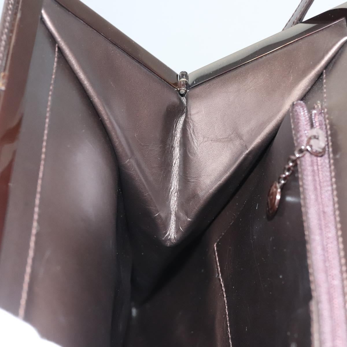 Gucci Vintage Shoulder Bag Leather, BROWN, LEATHER, Shoulder bag