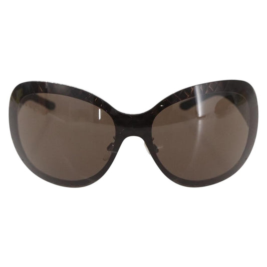 Chanel Logo CC Sunglasses Plastic, Brown, Plastic, Sunglasses