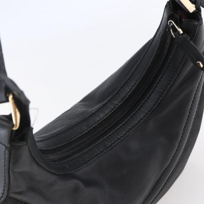 Gucci Hobo Shoulder Bag Canvas with Guccissima Leather, BLACK, CANVAS, Shoulder bag