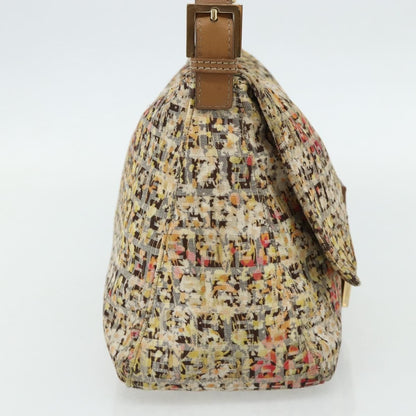 Fendi Mamma Baguette Zucca canvas, Beige, Canvas, Shoulder Bag