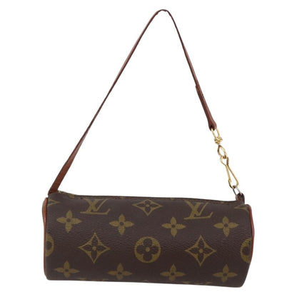 Louis Vuitton Papillon Pochette Monogram Canvas, BROWN, CANVAS, Handbag