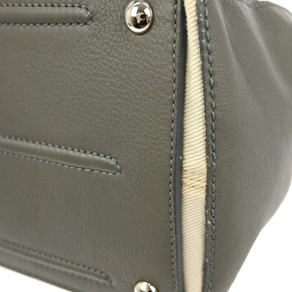 Saint Laurent Muse Two Bag Leather, GRAY, LEATHER, Handbag