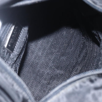 Prada Open Tote Re-Nylon, BLACK, NYLON, Shoulder bag