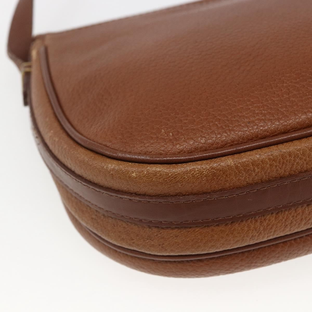 Burberry Vintage Shoulder Bag Leather, BROWN, LEATHER, Shoulder bag