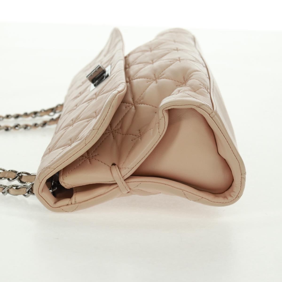 Chanel 2.55 Shoulder bag Leather, PINK, LEATHER, Shoulder bag