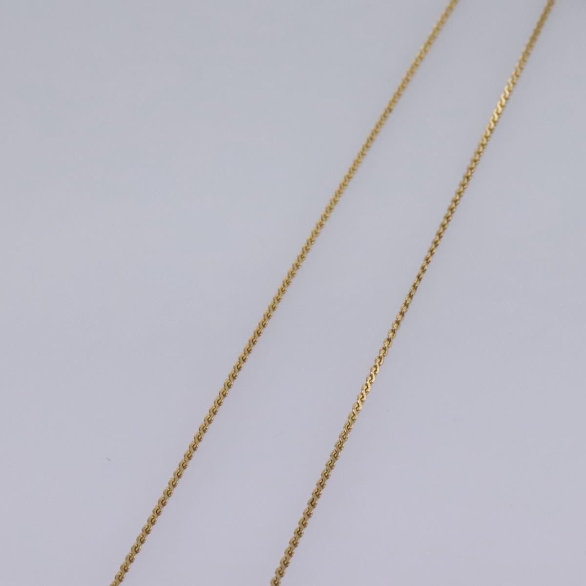 Christian Dior CD Pendant Necklace Gold-plated, GOLD, METAL, Necklace