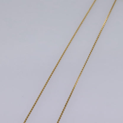 Christian Dior CD Pendant Necklace Gold-plated, GOLD, METAL, Necklace