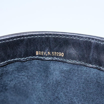 Gucci Vintage Shoulder Bag Leather, BLACK, LEATHER, Shoulder bag