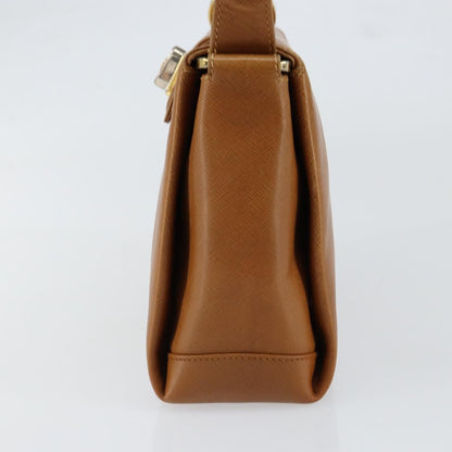 Gucci Vintage Shoulder Bag Leather, BROWN, LEATHER, Shoulder bag