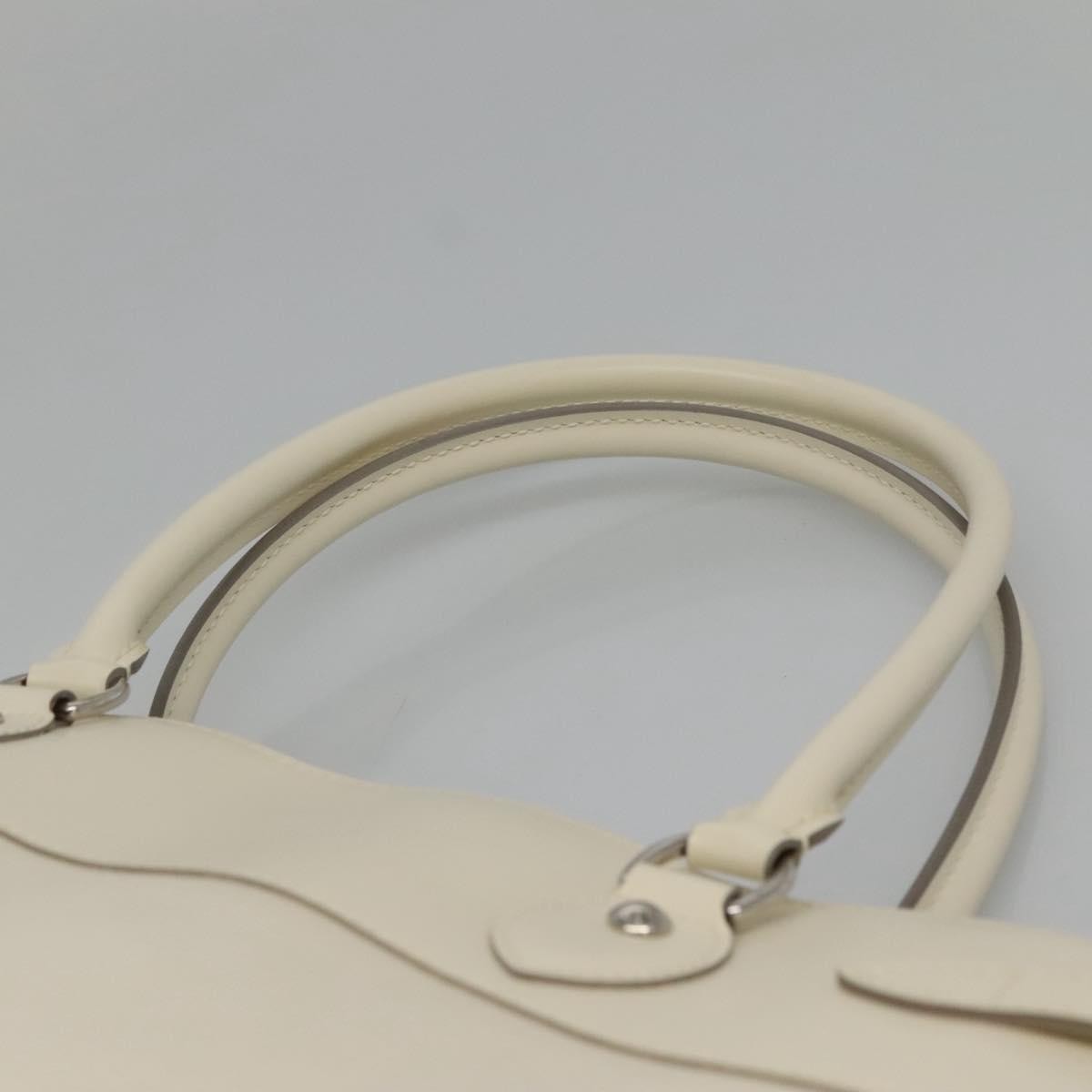 Louis Vuitton Passy Tote Epi Leather, WHITE, LEATHER, Tote bag