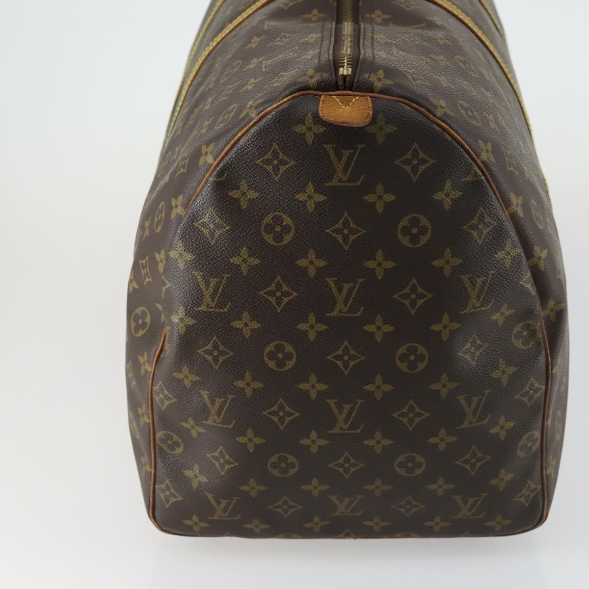Louis Vuitton Keepall Bag Monogram Canvas, Brown, Canvas, Travel Bag