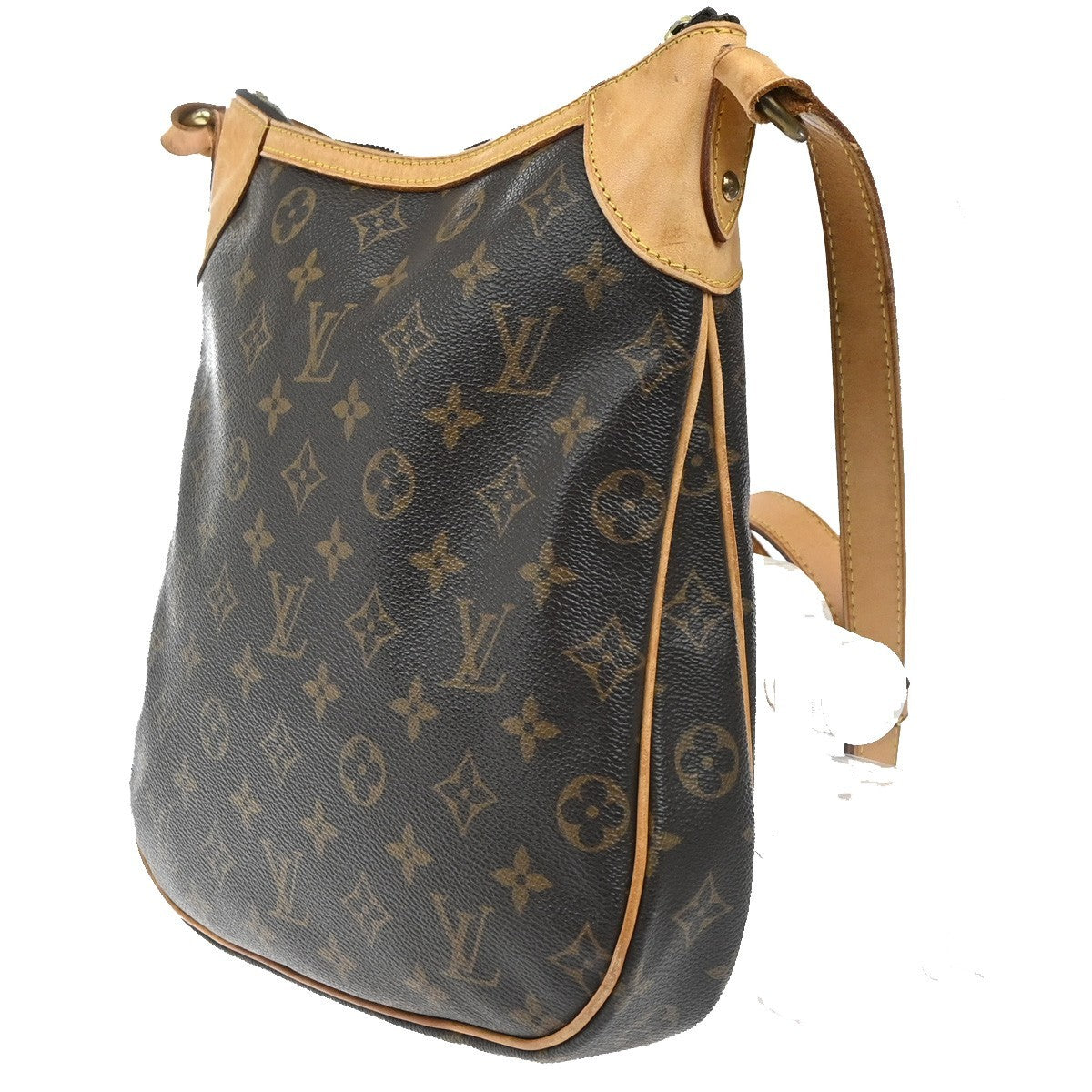 Louis Vuitton Odeon Handbag Monogram Canvas, BROWN, CANVAS, Shoulder bag