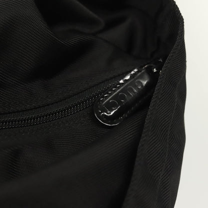 Gucci Bamboo Daily Tote Leather, Black, Nylon, Tote Bag