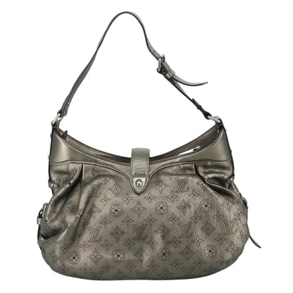 Louis Vuitton XS Crossbody Bag Mahina Leather, METALLIC, CANVAS, Shoulder bag